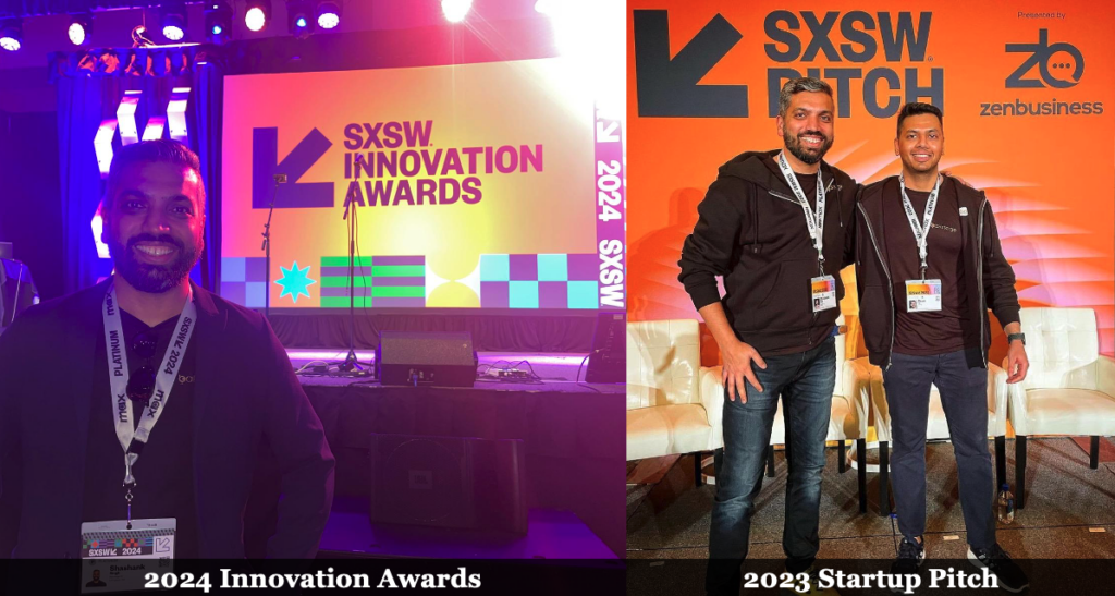 SXSW 2023 and 2024 - Bakstage.AI - SXSW Pitch, SXSW Innovation Awards